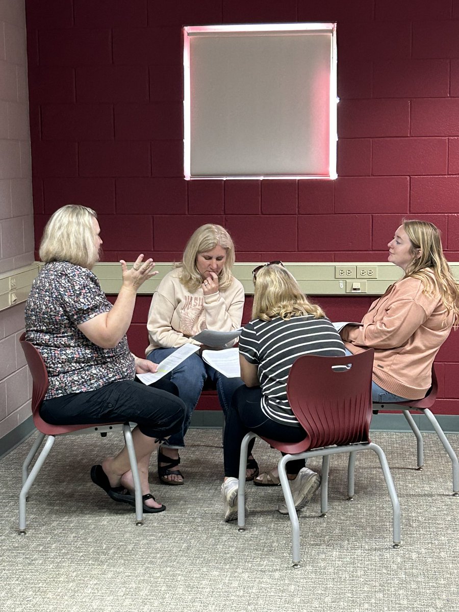 What do teachers do during their first week of summer?  Why, PD for planning for literacy next year of course!  <a href="/Dist158/">Huntley District 158</a>