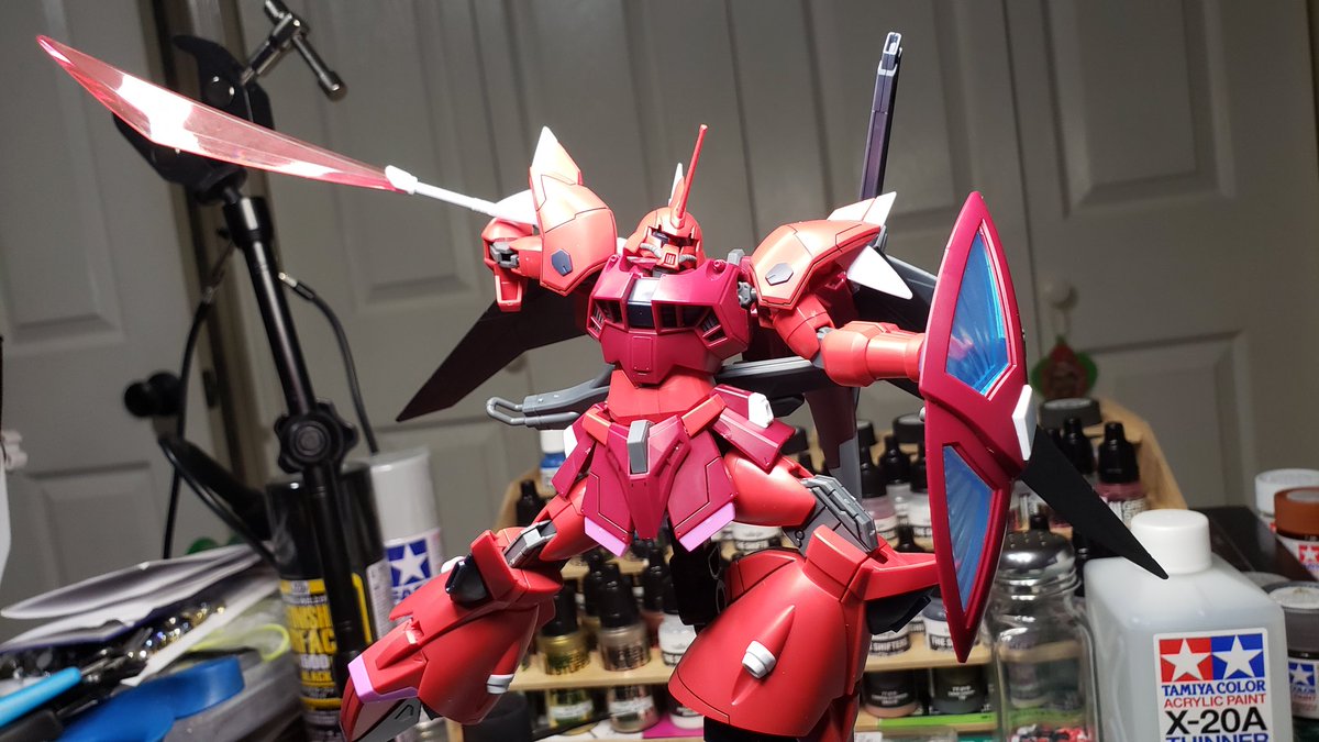 busnut39's tweet photo. My first time building Gunpla! This is actually a lot of fun! 😂 https://t.co/OxanNYrSOM