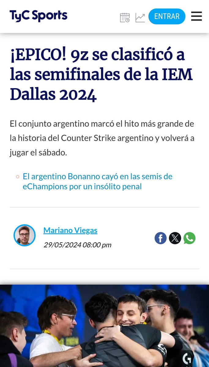 Creo que es la primera vez que me tiemblan las manos al escribir una nota. Es increíble lo que está pasando con <a href="/9zTeam/">9z Globant</a>. No tiene sentido.
