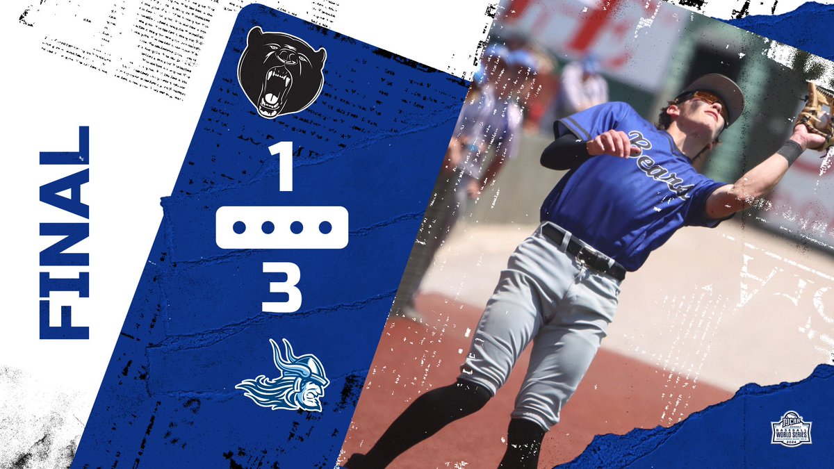 DMACCAthletics's tweet photo. The DMACC Baseball season has come to a close as  DMACC dropped a 3-1 decision to St. John's River St. DMACC ends the year at 38-26, Region 11 Champs, North Plains District Champs &amp; a top 6 finish at the World Series. Congrats to coach @nicmishler and team on a fine season! https://t.co/HAc4VG1Iw2