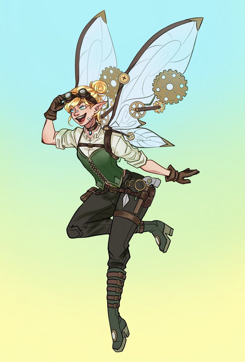 Tinker Bell Steampunk 💚