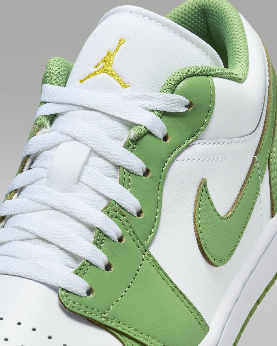 Air Jordan 1 Low SE 'Chlorophyll' is availabe on Nike 📲 nicedr.ps/45753EX #AD