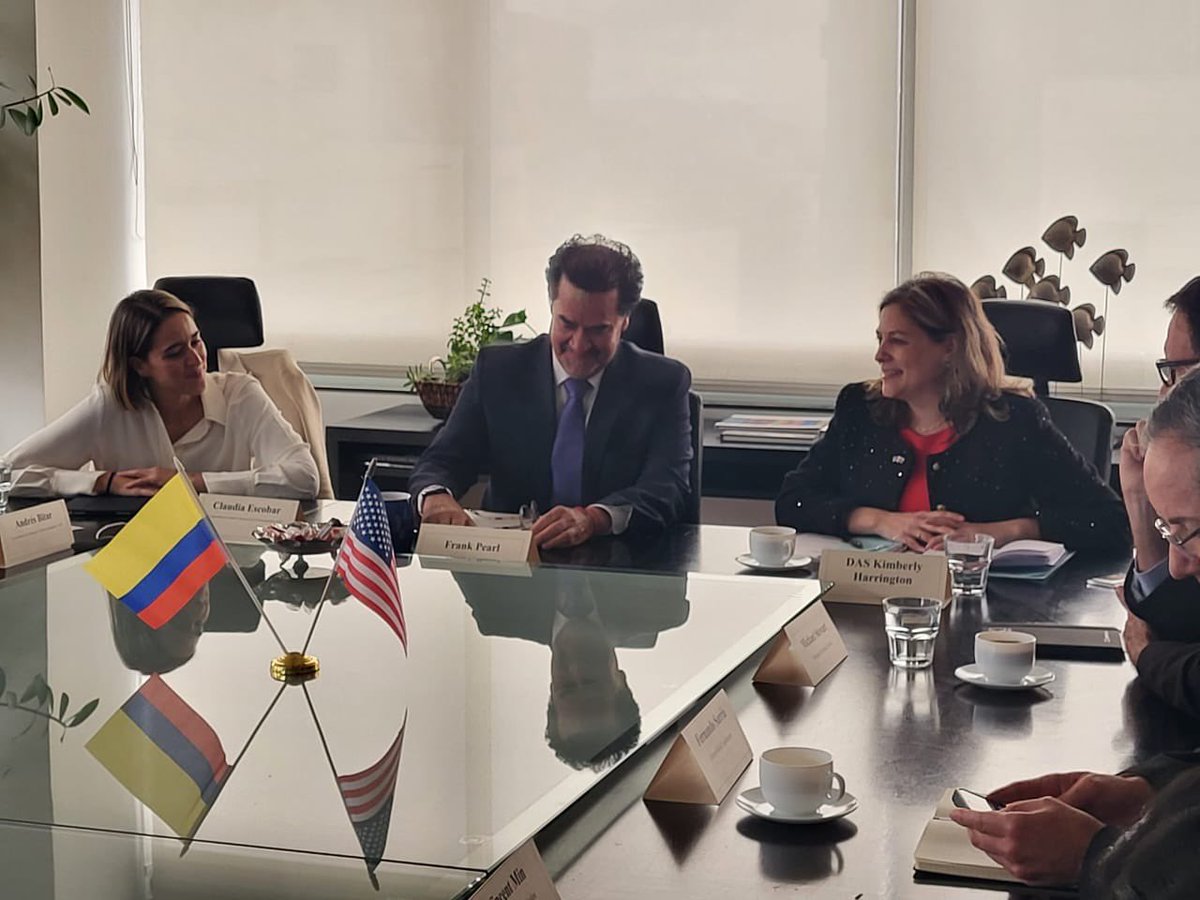 DAS Harrington discussed the #energytransition and #energysecurity with @ACP_Colombia members, including the importance of methane reduction, CCUS, and decarbonizing the oil and gas sector.