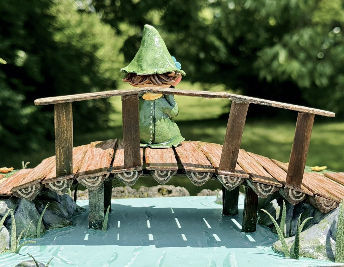 Took some photos of Snufkin on the Moominvalley bridge

I’m really proud of how stable this bridge is!