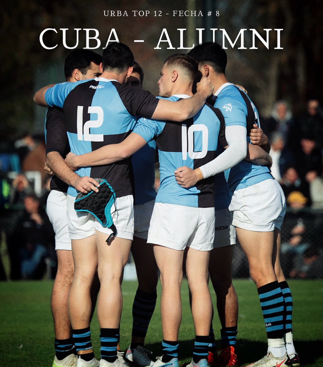 🔜 𝐏𝐑𝐎𝐗𝐈𝐌𝐀 𝐅𝐄𝐂𝐇𝐀.

Este sábado, por la fecha 8 del 𝐔𝐑𝐁𝐀 𝐓𝐎𝐏 𝟏𝟐, recibimos a Alumni.

#vamosquevamos 🔵⚫️