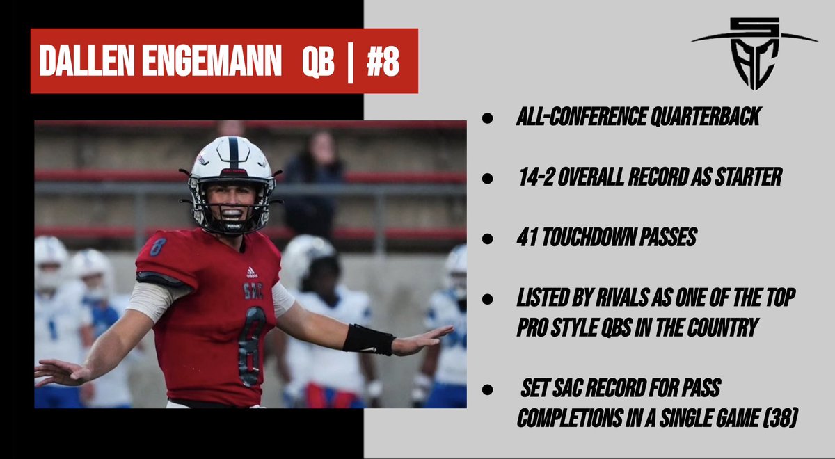 Utah Football Portal News: Utah adds one of the top JUCO QB transfers to its team in 6’1” 200 lb All Conference Dallen Engemann to provide more talent and depth to its QB room. #GoUtes