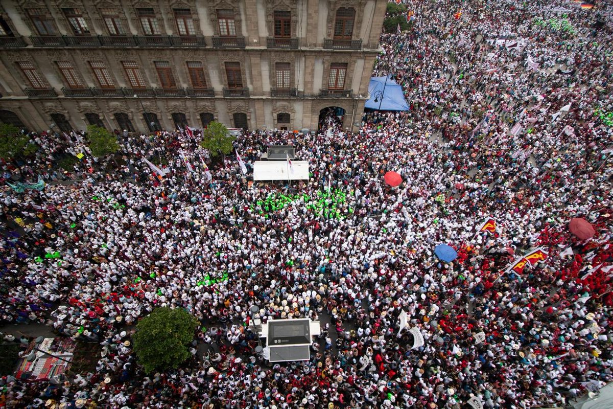 Que no está lleno el zócalo, dicen los FACHOS 🤣😂 #ClaudiaPresidenta #MexicoConClaudia #VotaTodoMorena #ClaudiaPresidentaDeMéxico