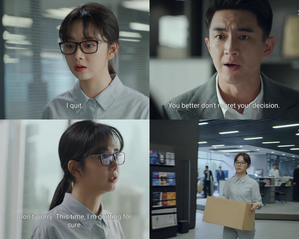 she's very clear about her career goals and she knows her worth. even after being vocal about it, she kept being disrespected.

walking away from this unhealthy environment is the best choice ever 👌 

#LinGengXin #TanSongYun
#MasterOfMyOwn ep. 5