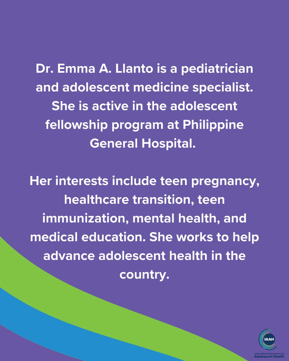 IAAHglobal's tweet photo. 📣 Get to know the IAAH Council Members. Here are 5 of our 9 members💫 1/3

#IAAH #MeetOurCouncil #CouncilMembers #IAAHCouncil #AdolescentHealth https://t.co/JdW7nFEPuL