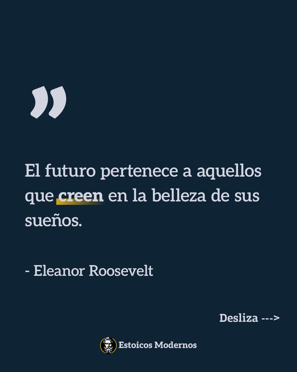 EstoicosModerno's tweet photo. La pasión y la fe en nuestros sueños nos impulsan hacia el futuro que deseamos. No dejes que nadie te diga que tus sueños son imposibles.

#sueñaengrande #futurobrillante #creeenti #visióndefuturo https://t.co/56R33qJEYt