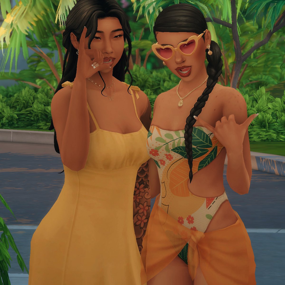 Kiri brought her daughter to Tomarang to show her how she gets down in her home country 🤭

#TheSims4
#ShowUsYourSims