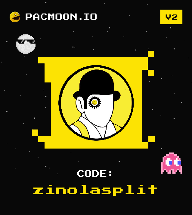Entering a new era in crypto— <a href="/pacmoon_/">Pacmoon</a> V2 is live! Excited to join as creator and validator. 
A win-win for us all.
Use my invite code zinolasplit to join $PAC!
Let's make history together. Thank you! 💛