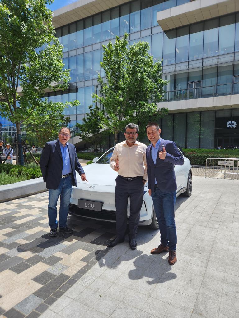 Always great to be back in China - congratulations to William Li and the <a href="/NIOGlobal/">NIO</a> team on ONVO - very impressive!! We are thrilled to expand our Snapdragon Digital Chassis to ONVO.  Thank you for the partnership