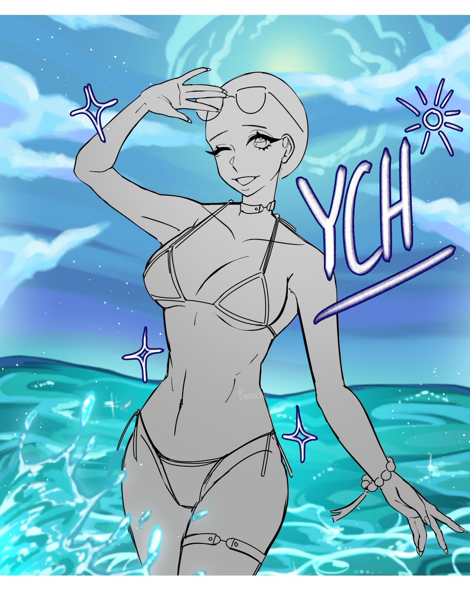 ✦ SUMMER YCH ART RAFFLE☀️✦

Wanted another opportunity to use this YCH &amp; im feeling generous so ~
>> 1 WINNER <<

rules;
✦ Must be following
✦ Like
✦ Retweet

Ends; June 21st

feel free to comment your chars below as well ~ 
#ych #artraffle