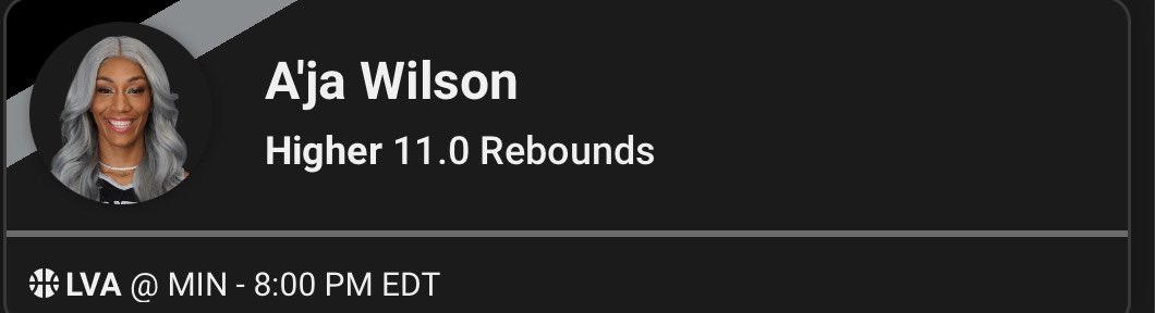 ‼️ PROPKITCHEN FINAL DISH ‼️ 📃 Menu Item #6: Wilson’s WINNING Dish! 💨 (WNBA) A’Ja Wilson OVER 10.5/11 REB 🧑‍🍳 -> @NextLevelBets_ 📍 @UnderdogFantasy @parlay_play 🤝 Line shop to find the best value - locked in at 10.5 on ParlayPlay & 11 on UD! Our fans chose this dish &