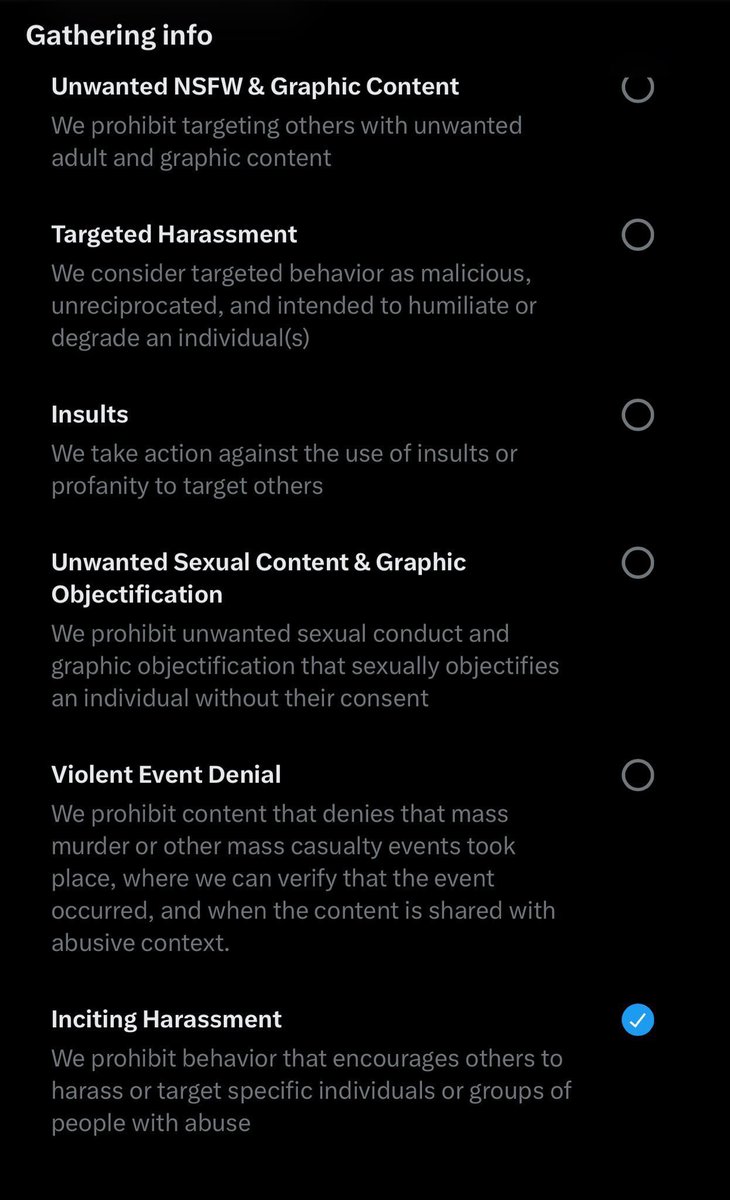 MASS REPORT for HATE 
(Incitement and Inciting Harassment)

Bringing chaos, toxicity and hate to B then deleting and proceeding to apologize. We’re tired and enough is enough! 

Here are the steps to report: 
 🔗: x.com/FreenBeckyAlly…

#ProtectBecky
PROTECT BECKY AT ALL COSTS