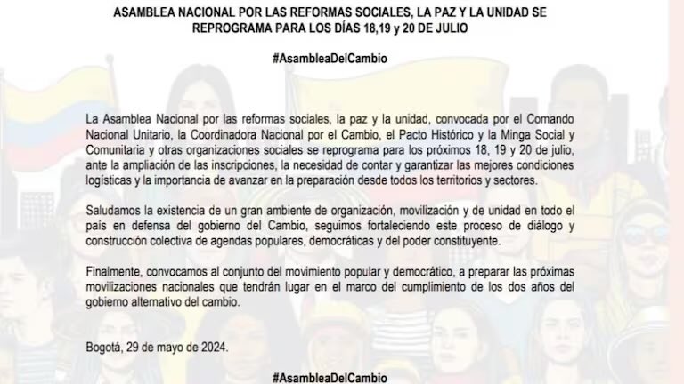 🔴Atención: Solicito a nuestra Reserva Activa @FaromoralRa y a la Sociedad en General, convocar plantón permanente el 18, 19 y 20 de Julio para proteger el Congreso. Hay alerta creíble de que Petro planea instalar ilegalmente su constituyente y cerrar el Congreso.