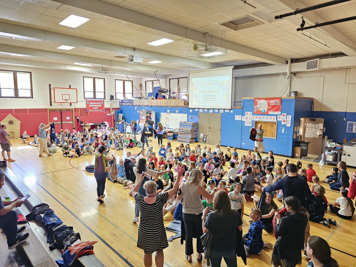 Recognition assembly <a href="/LincolnD303/">Lincoln Elementary</a> celebrating this great year!