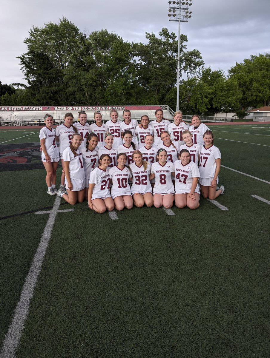 The final from Rocky River Pirates Stadium. The Pirates led in scoring by Pirates Senior #1 Alexis Tisler with 3 goals. The Pirates Head to the Regional Finals 

<a href="/rivergirlslax/">Rocky River Girls Lacrosse</a> 13
<a href="/Revere_GirlsLax/">Revere Girls Lacrosse</a> 4

<a href="/116sports/">Rocky River Sports Media</a> <a href="/SportsKee1/">KeeOnSports</a> <a href="/rrboosters/">Rocky River Boosters</a> <a href="/RevereAthletics/">Revere Athletics</a> <a href="/Maxim_Lacrosse/">MAXIM Lacrosse</a> <a href="/rrhsBN/">Rocky River Broadcasting Network</a>