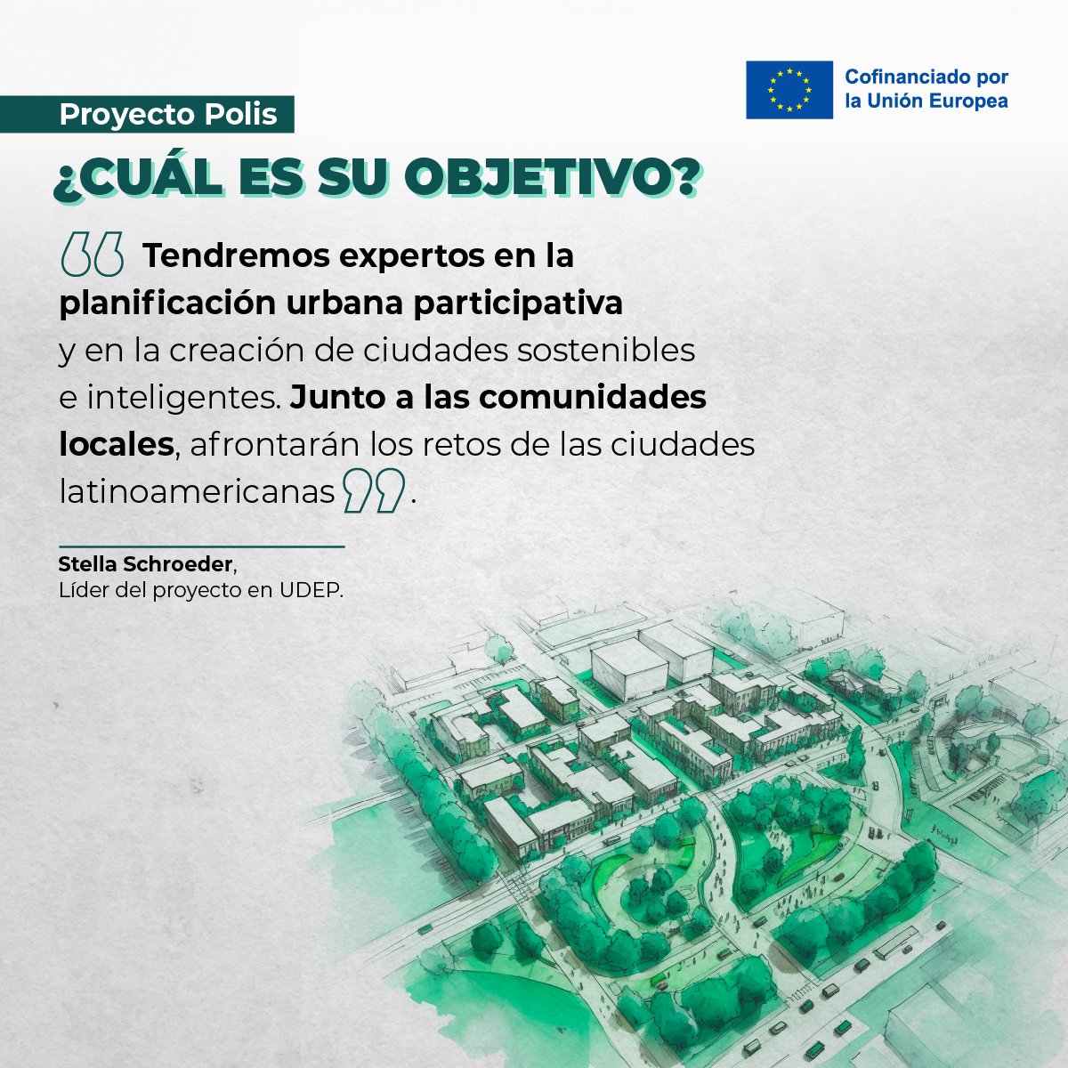 🏙️🌿 ¡Descubre el #ProyectoPolis!
Queremos impulsar ciudades sostenibles, con un sistema de transporte público eficiente y amplias áreas verdes. 🌱
🔍 Conoce más sobre esta iniciativa y cómo puedes contribuir 👉
#CiudadesSostenibles #UDEPresponsable