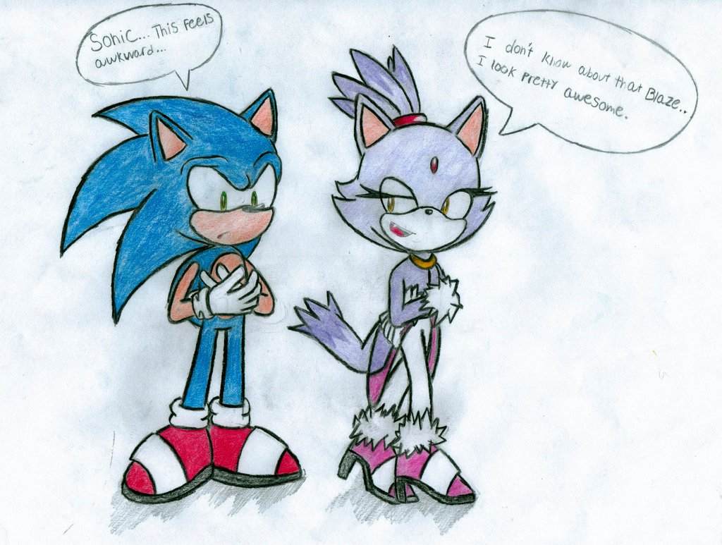 Sonaze body swap

#sonaze #sonic #blaze