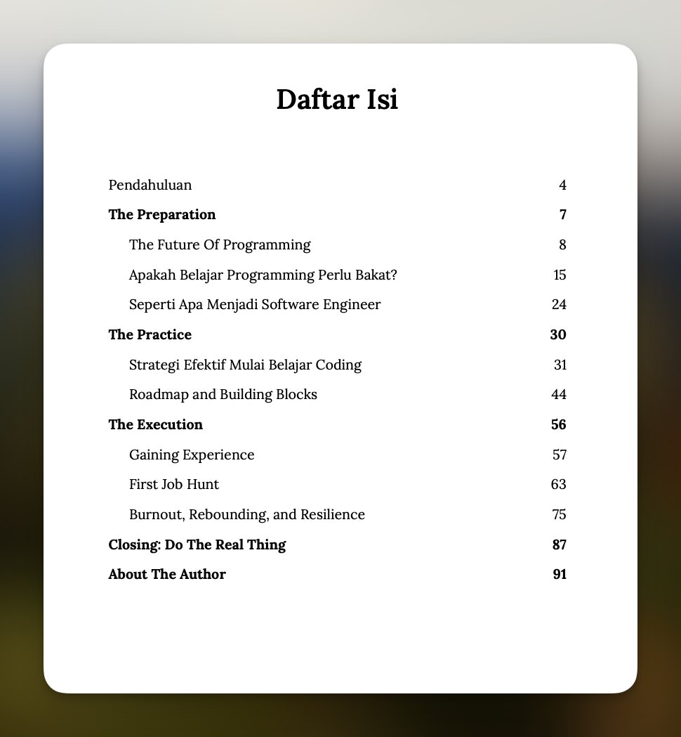 Panduan Lengkap Memulai Karier Coding di 2024

Salah satu pertanyaan yang sering masuk di DM adalah terkait memulai belajar ngoding. 

Gue jadi kepikiran buat bikin kompilasi hal2 yang menurut gue berguna banget kalo lo mau mulai coding career dalam satu tempat. Dan jadilah ebook