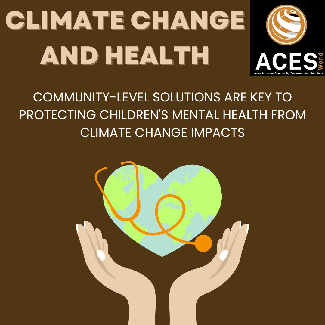 Kids & climate change: Early action protects mental health! Prioritize solutions that address social factors & access to green spaces. Let's advocate for a better future for all children. #MentalHealth #ClimateAction #ChildrensHealth @GreenBeltMovmnt @EPA @ObamaFoundation