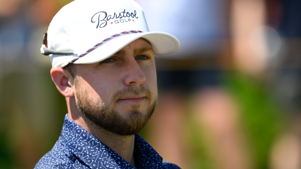 This week's feel-good PGA Tour story Alistair Docherty has Barstool Sports' Riggs to thank for his chance to chase his dream and he's taking advantage golfweek.usatoday.com/2024/05/29/rbc…