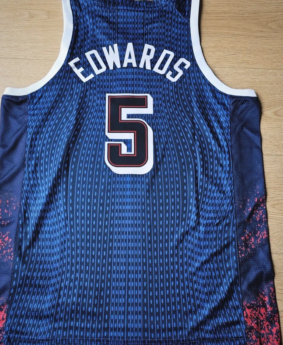 NBA GIVE AWAY ALERT: 🚨 

Giving away one Anthony Edwards #TeamUSA basketball jersey to one lucky follower.  🇺🇸 

HOW TO ENTER:
- Must be following 
- Like and repost this 

BONUS ENTRY: Follow us on Instagram for a bonus chance instagram.com/the_daily_wolv…

WINNER announced tomorrow