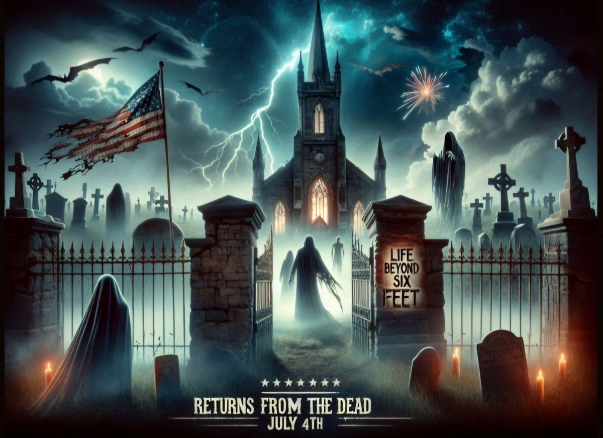 #lifebeyondsixfeet #july4th #backfromthedead #podcast #paranormalpodcast #haunted #ghosts #paranormal