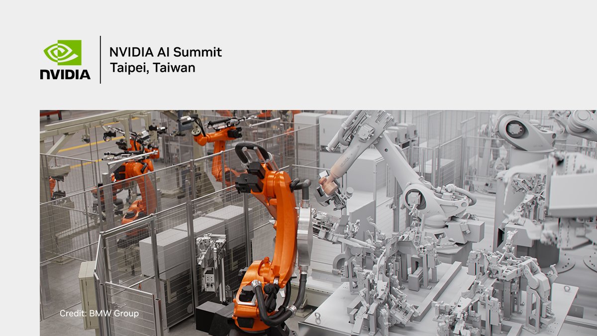 Learn how industrial leaders are integrating digital technologies to transform their planning and operations. Explore industrial digitalization sessions at NVIDIA's #AISummit in Taipei, Taiwan. nvda.ws/3yMMcCU