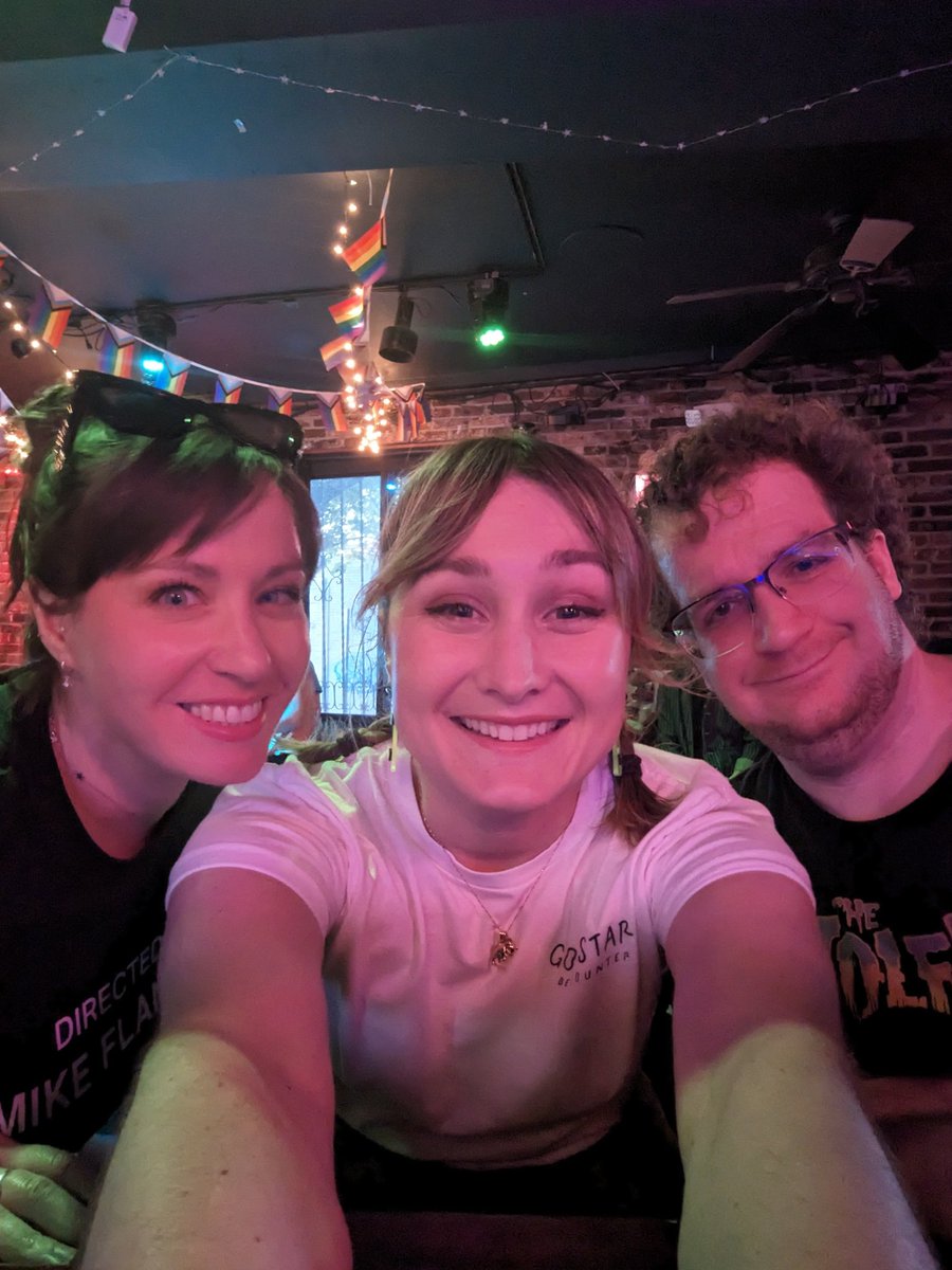 At <a href="/FinalExamTrivia/">Final Exam Horror Trivia</a> with <a href="/whostherepc/">Who's There? A Podcast About Horror Fans</a> and adding a bunch of films to the watch list! Smiling faces brought to you by <a href="/DeliriuMagazine/">DELIRIUM MEDIA</a>