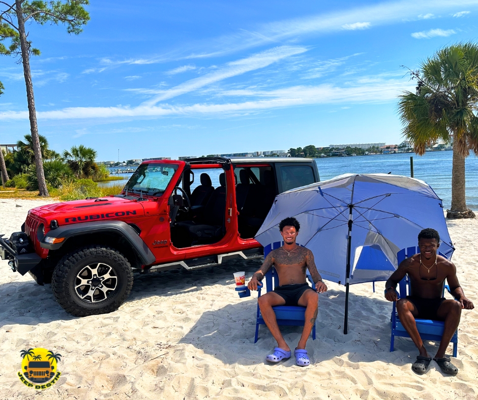 Traveling with your family has never been easier! Our spacious Jeeps offer comfort and versatility, making them the perfect choice for your next adventure in Destin. 🌊🚙

Book now 👉 jeepdestin.com

#jeepdestin #jeeprentals #carrentals #jeeplife #destin #crabisland