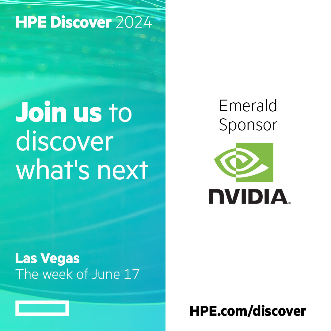 What do breaking barriers, Generative AI, data center to edge, and the AI revolution have in common? Emerald Sponsor @nvidia. 🤖 See how they're fueling industrial digitalization across markets during a business breakout or session at #HPEDiscover. 👉 hpe.to/6010ebJ6y