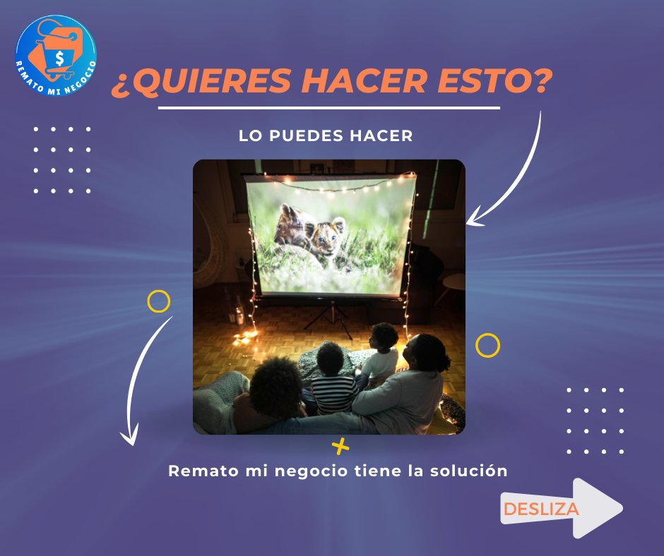 mi_remato's tweet photo. El tiempo en familia es importante, y por que no aprovecharlo para ver una película en familia. 
Contáctanos ya!
📞 +593 98 302 3546

📍Quito
¡No te olvides de seguirnos!
👉 @rematominegocio
#proyector #depelicula #quito #onlineapp https://t.co/2B9l3VcZts