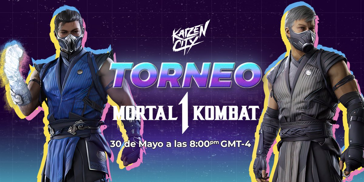 [Torneo incoming!🐉]

Mañana hay torneo Kaizen de MK1!🌆 este sera para Latam Norte.

⛓️: start.gg/kaizencitymk1
⏰: 20 hrs GMT-4
📺: Top 8 en twitch.tv/ninoccikai

Nos vemos!