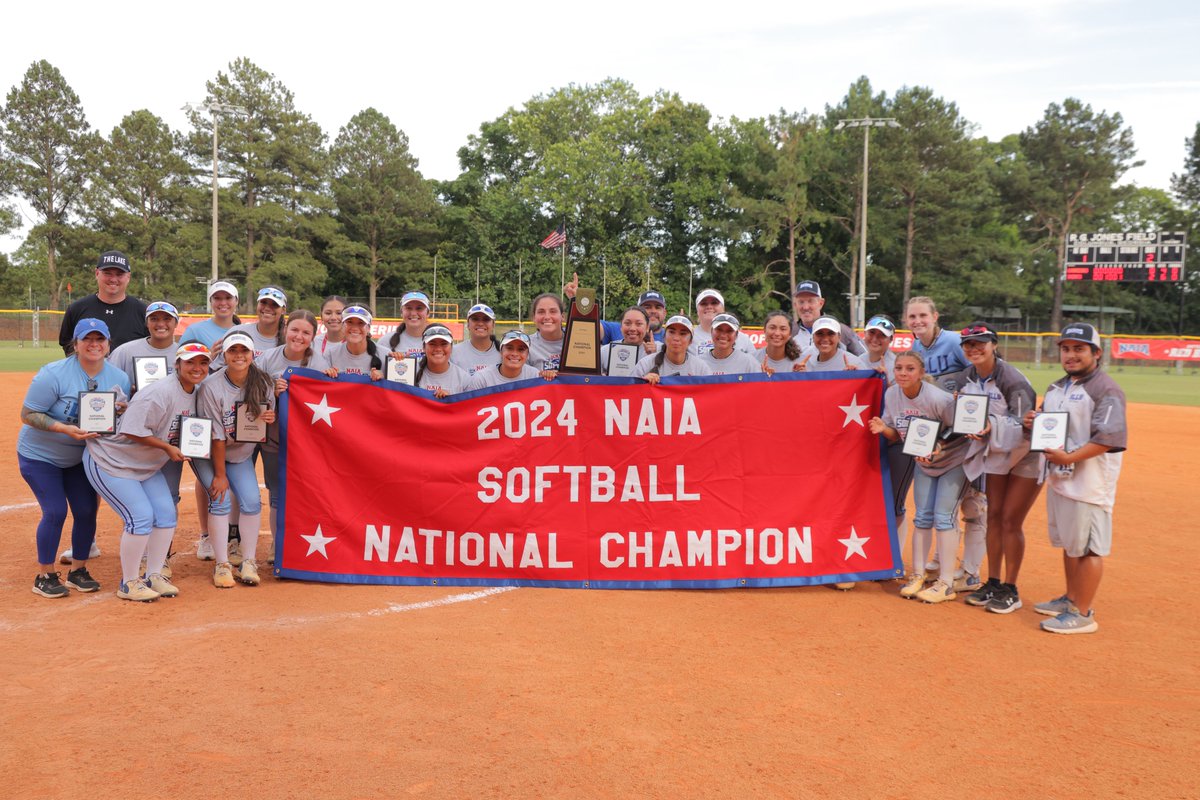NAIA (@naia) on Twitter photo 🥎
<a href="/OLLUSaints/">OLLUSaintsAthletics</a> captured their first #BattleForTheRedBanner in not only program history but also in school history at the #NAIASBWorldSeries in <a href="/ColsGASports/">Columbus, GA Sports Council</a>!
Check out how <a href="/OLLUsball/">Our Lady Of The Lake Softball</a> won the 2024 #NAIASoftball National Championship! -->naia.prestosports.com/x/7xcmw 🥎
<a href="/OLLUSaints/">OLLUSaintsAthletics</a> captured their first #BattleForTheRedBanner in not only program history but also in school history at the #NAIASBWorldSeries in <a href="/ColsGASports/">Columbus, GA Sports Council</a>!
Check out how <a href="/OLLUsball/">Our Lady Of The Lake Softball</a> won the 2024 #NAIASoftball National Championship! -->naia.prestosports.com/x/7xcmw