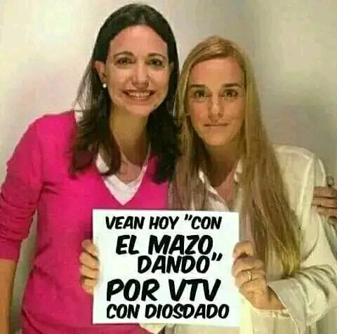 #LaEsperanzaEstaEnLaCalle #NicoLike 
<a href="/NicolasMaduro/">Nicolás Maduro</a> <a href="/pptenlinea/">Patria Para Todos (PPT)</a> <a href="/lisettpptanz/">Lisett Sabino</a> <a href="/ja_riera/">José Riera</a> <a href="/dcabellor/">Diosdado Cabello R</a> @CamposManito <a href="/beatrizbarraez/">PPTPortuguesaOficial</a> <a href="/RodolfoColina/">Rodolfo Colina</a> @Pantimedias <a href="/jbrachoppt/">Jose Bracho</a> <a href="/lisettpptanz/">Lisett Sabino</a> <a href="/milagroscvalles/">Milagros valles.</a> <a href="/PptZambrano/">PPT MERIDA ZAMBRANO</a> @vtvcanal8 <a href="/Carabobo/">Sam</a> <a href="/cartayabarry/">Barry Cartaya</a> <a href="/Venezolanos/">Venezolanos</a>