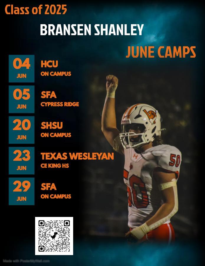 Shelly-pruitt (@shellz0525) on Twitter photo Tomorrow, he is heading to the University of the Incarnate Word! <a href="/UIWFootball/">UIW Football</a> <a href="/UIWAthletics/">UIW ATHLETICS</a> <a href="/BransenShanley/">Bransen Shanley</a> <a href="/FondawRoy/">Roy Fondaw - NSR</a> Tomorrow, he is heading to the University of the Incarnate Word! <a href="/UIWFootball/">UIW Football</a> <a href="/UIWAthletics/">UIW ATHLETICS</a> <a href="/BransenShanley/">Bransen Shanley</a> <a href="/FondawRoy/">Roy Fondaw - NSR</a>