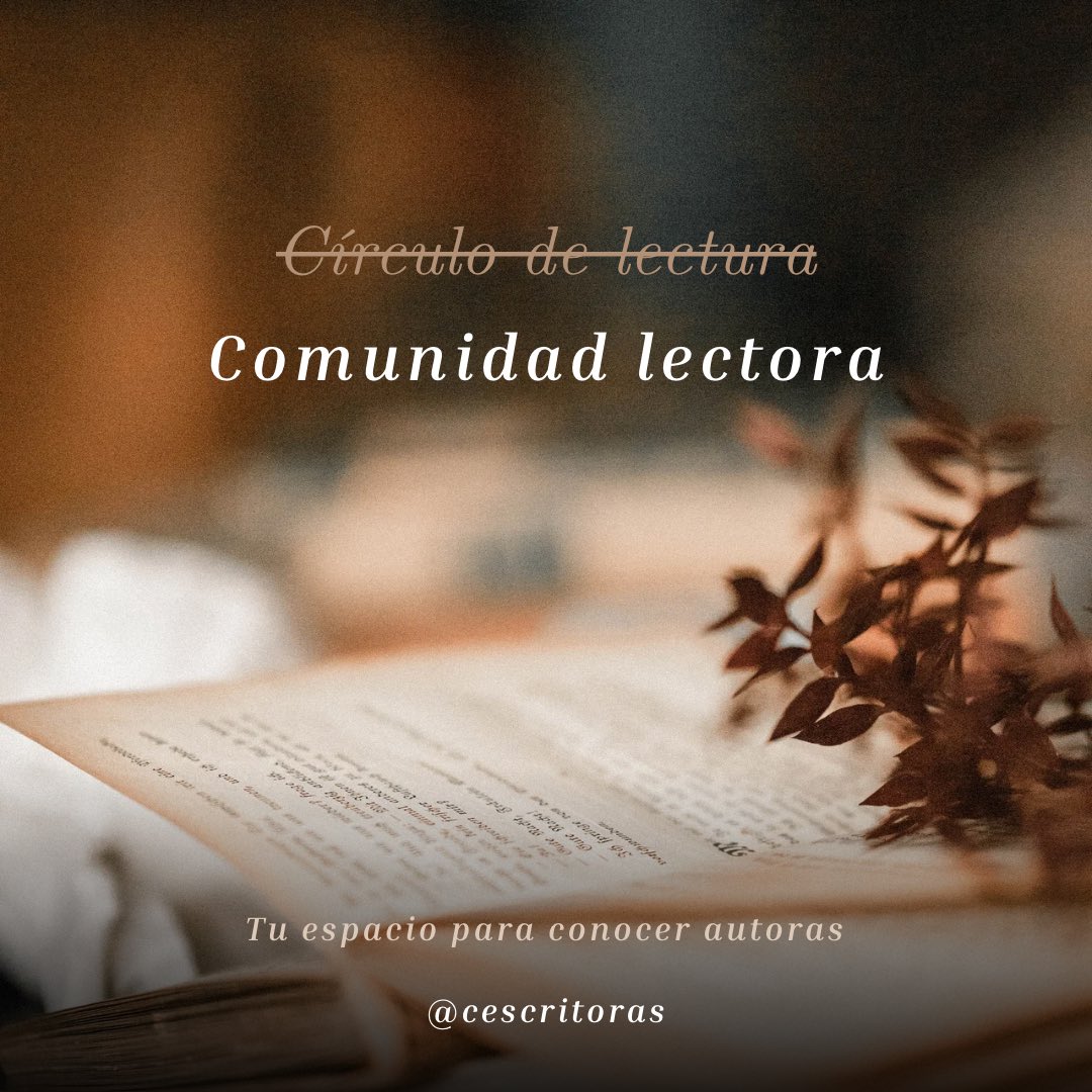 Cescritoras's tweet photo. A lo largo de estos 6 años hemos creado una bella comunidad lectora, ¿te sumas? 📖✨ https://t.co/YkWRrUcAuz