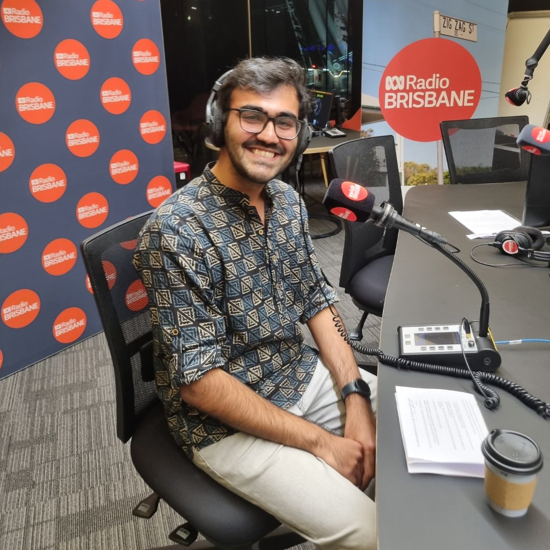 Queensland Brain Institute, UQ (@qldbraininst) on Twitter photo Did you miss QBI's resident comedian <a href="/MehershadW/">Mehershad Wadia</a> on <a href="/abcbrisbane/">ABC Brisbane</a> radio yesterday?
No worries! Catch up on his hilarious conversation about our microscopic friends, the C. elegans, here! 🪱
Listen
ow.ly/7Wc350S1jJE
Register for <a href="/CreativeBrainWk/">CreativeBrainWeek</a>
ow.ly/s3ot50S1jJB Did you miss QBI's resident comedian <a href="/MehershadW/">Mehershad Wadia</a> on <a href="/abcbrisbane/">ABC Brisbane</a> radio yesterday?
No worries! Catch up on his hilarious conversation about our microscopic friends, the C. elegans, here! 🪱
Listen
ow.ly/7Wc350S1jJE
Register for <a href="/CreativeBrainWk/">CreativeBrainWeek</a>
ow.ly/s3ot50S1jJB