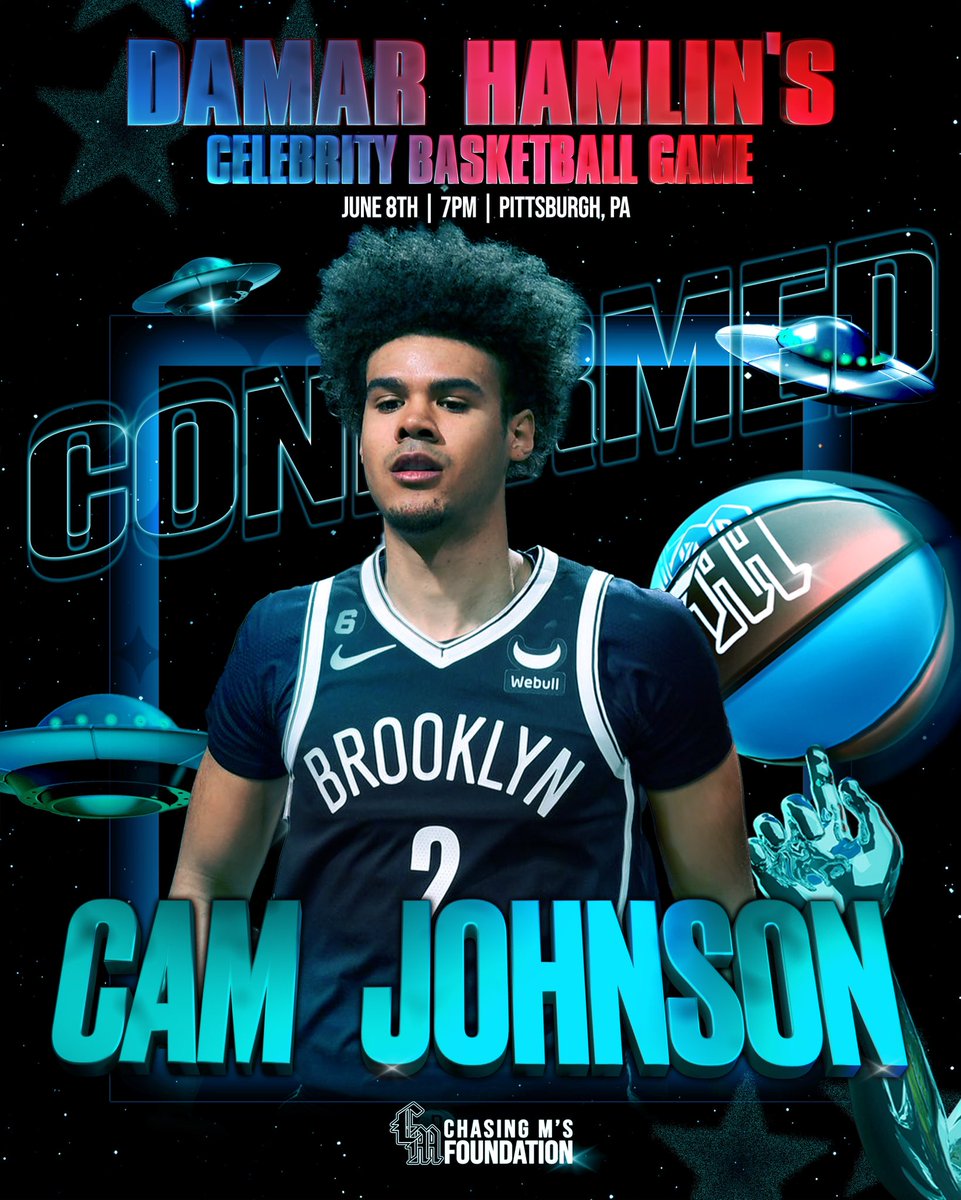 The 11th overall Draft pick in the 2019 NBA Draft, Cam Johnson is confirmed for the Chasing Ms Celebrity Bball game! ✅🏀⭐️ Tickets 🎟️: eventbrite.com/e/chasing-ms-c…