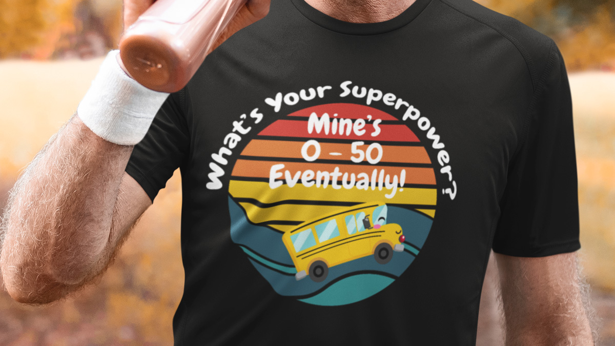 What's Your Superpower? Mines 0-50 Eventually! - Check out this and other skoolie designs at The Wild Skoolie here. wildsk.com/nrz5q #skoolie #buslife #schoolbus #skoolielife #skoolieconversion