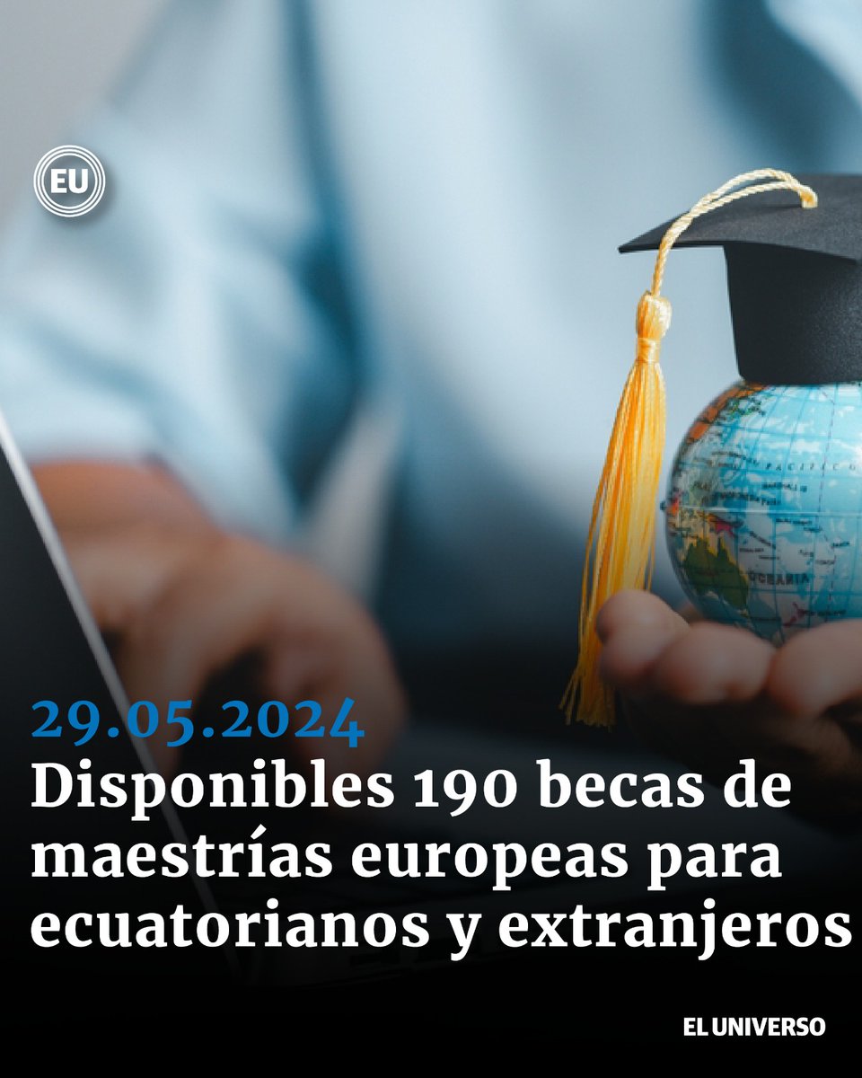 190 becas de #maestrías europeas para #ecuatorianos y extranjeros. Lee los detalles aquí: ow.ly/fCY750S1faW