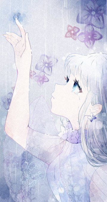 「purple flower」 illustration images(Latest｜RT&Fav:50)｜2pages