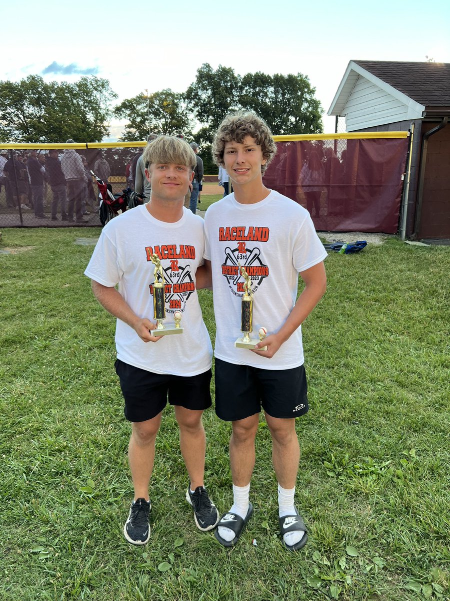 Congrats to our two selections on the 16th Region All Tournament Team. 

CF Parker Fannin
SS Parker Ison

#TPW #IronSharpensIron⚔️