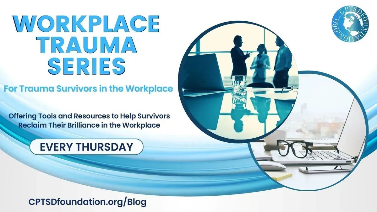 Our weekly series on Workplace Trauma aims to highlight and minimize the effects of trauma for survivors in the workplace. Follow our blog series every Thursday as we share ways survivors can reclaim their brilliance at work. Read More at buff.ly/378KB6U #workplacetrauma