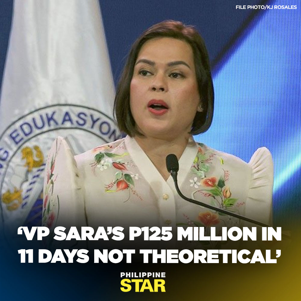 Militant opposition lawmakers refuted on Wednesday claims by Vice President Sara Duterte in her Supreme Court (SC) reply that the P125-million confidential and intelligence funds (CIF) her office received was only “theoretical” and thus didn’t cause any real damage.
