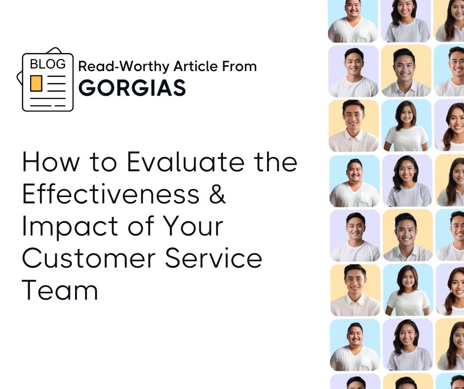 helpflowonline's tweet image. Assess your customer service team with confidence! Discover key metrics and strategies to boost performance in Gorgias' latest blog post by Roma Yumul of @DrSquatchSoapCo . 🚀
👉 Read more snip.ly/x2e2ap
#HelpFlowShares #HelpFlow #CustomerService