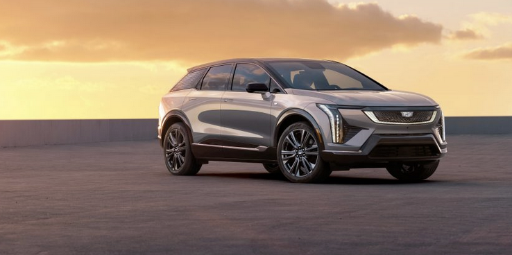 2025 Cadillac OPTIQ  - entry level luxury ev with 330 mile range, standard Super Cruise driver assistance, Regen On Demand & 1 pedal driving @Cadillac #electricvehicles #LuxuryCar